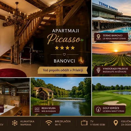 Apartmaji Picasso Design Apartma Verzej